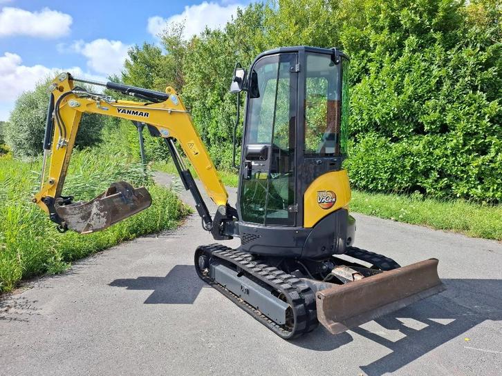 Mooie minigraver Yanmar 2,7 ton, Zakelijke goederen, Machines en Bouw | Kranen en Graafmachines, Graafmachine, Ophalen