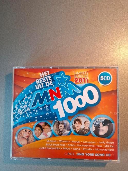 5cd box. Beste uit de MNM 1000. Limited edition 2011., Cd's en Dvd's, Cd's | Verzamelalbums, Zo goed als nieuw, Ophalen of Verzenden