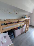 Lit mi hauteur, Kinderen en Baby's, Kinderkamer | Stapelbedden en Hoogslapers, Ophalen, Gebruikt