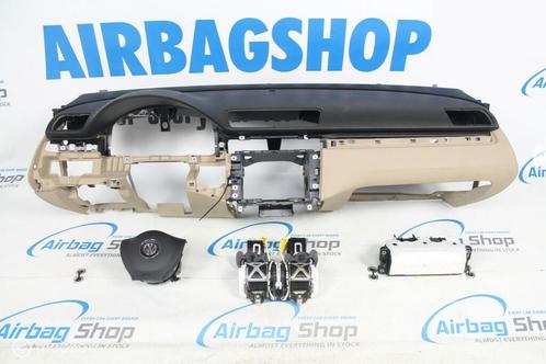 Airbag kit - Tableau de bord noir beige Volkswagen Passat B7, Auto-onderdelen, Dashboard en Schakelaars
