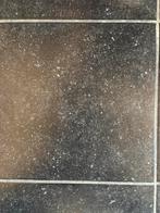 6m2 Zwarte spikkeltegel, Ophalen, Keramiek, Nieuw, 5 tot 10 m²