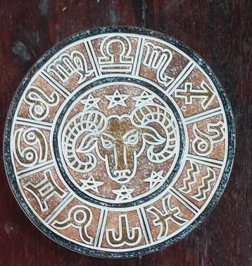 plaque murale signe de zodiaque 30 cm bélier  beschikbaar voor biedingen