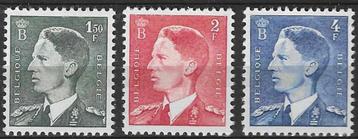 Belgie 1953 - Yvert/OBP 909-911 - Koning Boudewijn (PF)