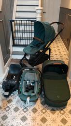 Maxi Cosi Plaza Plus kinderwagenset met Pebble 360 autostoel, Kinderen en Baby's, Kinderwagens en Combinaties, Gebruikt, Verstelbare duwstang