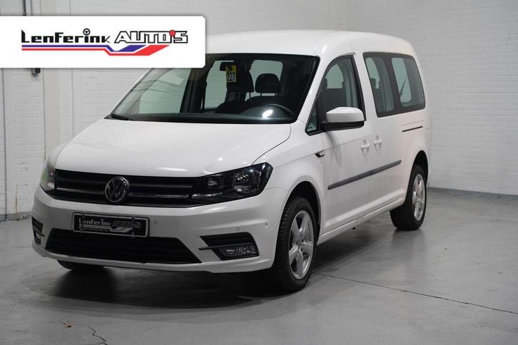 Volkswagen Caddy Maxi 1.0 TSI Trendline Navi Dubbele schuifd, Auto's, Volkswagen, Bedrijf, ABS, Airbags, Airconditioning, Alarm