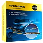 Steelmate PTS400M6 parkeerset met 4 sensoren achter geluid, Neuf, Arrière, Pièces universelles, Enlèvement ou Envoi