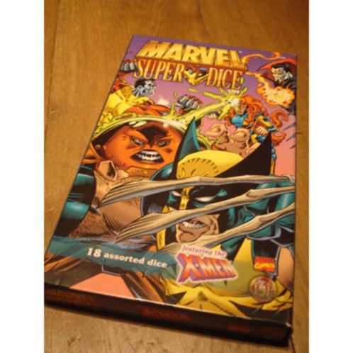 Marvel Super dice games, Hobby en Vrije tijd, Gezelschapsspellen | Bordspellen, Zo goed als nieuw, Een of twee spelers, Drie of vier spelers