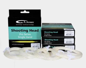 A.Jensen Pro Shooting Head KIT (4 heads), E10 Flyfishing