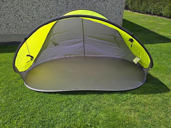 Nouvelle tente de plage spacieuse contre le soleil et vent, Caravanes & Camping, Accessoires de camping, Neuf, Enlèvement