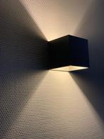 6 wandspots vierkant, Ophalen, Halogeen, Gebruikt, Metaal of Aluminium