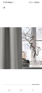 Een paar grijze verduisteringsgordijnen van Ikea 145x300, Huis en Inrichting, Stoffering | Gordijnen en Lamellen, Grijs