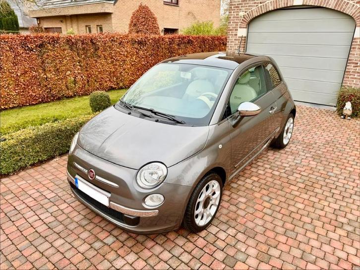 Fiat 500 1.2 Lounge 13.362km!! Panodak, Auto's, Fiat, Particulier, ABS, Airbags, Airconditioning, Bluetooth, Bochtverlichting