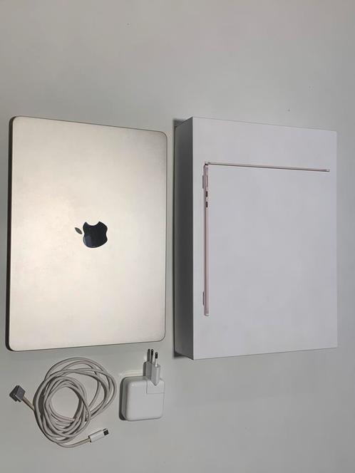 Apple MacBook Air (2022) 13.6 inch M2 512GB Azerty, Computers en Software, Apple Macbooks, Zo goed als nieuw, MacBook, 13 inch
