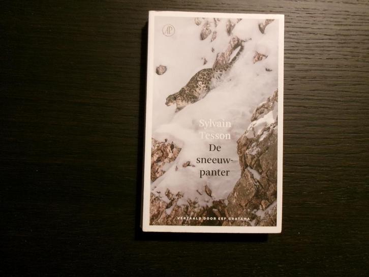 De sneeuwpanter  -Sylvain  Tesson-, Boeken, Literatuur, Ophalen of Verzenden