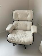 Vintage  Lounge Chair Charles Eames, Leer, Ophalen
