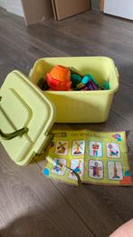 100-delige DIY bristle blocks bouwset, Ophalen, Zo goed als nieuw, Jongen of Meisje