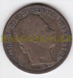 1/4 FL OOSTENRIJK 1860 A - ZILVER, Postzegels en Munten, Zilver, Oostenrijk, Losse munt, Verzenden