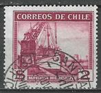 Chili 1938/1940 - Yvert 176 - Koopvaardijschip (ST), Timbres & Monnaies, Timbres | Amérique, Affranchi, Envoi