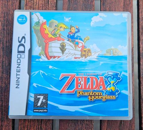 The Legend of Zelda Phantom Hourglass, Games en Spelcomputers, Games | Nintendo DS, Zo goed als nieuw, Ophalen of Verzenden
