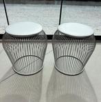 2 vintage design kruk / decoratie - zeer goede staat, Huis en Inrichting, Krukjes, Ophalen, Zo goed als nieuw, Staal