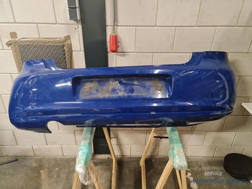Achterbumper Volkswagen Polo 6R achter bumper LA5F Summerblu, Auto-onderdelen, Carrosserie, Bumper, Volkswagen, Achter, Gebruikt