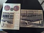 Medaille + foto's XI Olympische Spelen Berlijn 1936, Ophalen of Verzenden