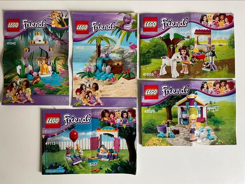 5 setjes: leeuw - schildpad - konijntjes - paard - schaapje, Kinderen en Baby's, Speelgoed | Duplo en Lego, Zo goed als nieuw