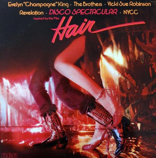 VARIOUS - DISCO SPECTACULAR (Inspired By The Film "HAIR"), Cd's en Dvd's, Vinyl | R&B en Soul, Gebruikt, Soul of Nu Soul, 1980 tot 2000