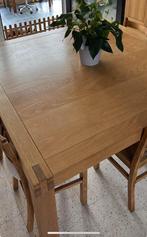 Eiken eettafel, Huis en Inrichting, Ophalen, Gebruikt