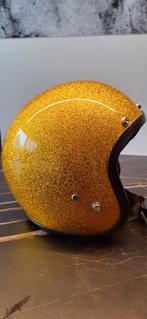 Mooie old school flake helm maat L, Motoren, Kleding | Motorhelmen, Ophalen, L