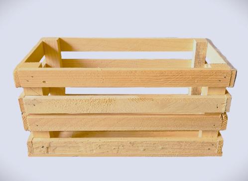 Decoratieve kistjes / Appelkistjes – Naturel, Huis en Inrichting, Woonaccessoires | Kisten, Nieuw, Minder dan 50 cm, Minder dan 50 cm