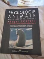 physiologie animale Eckert, Boeken, Studieboeken en Cursussen, Ophalen of Verzenden, Zo goed als nieuw, Hoger Onderwijs