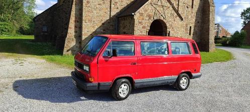 VWTransporter T3 speciale serie, Auto's, Volkswagen, Particulier, Transporter, Trekhaak, Benzine, Handgeschakeld, Rood, Beige