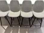 4 grijze kinderstoelen JUNTOO, Ophalen, Grijs, Stof