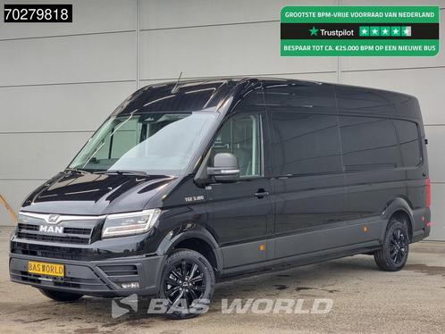 MAN TGE 3.180 Automaat 180PK L4H3 LED Airco Cruise Trekhaak, Auto's, Bestelwagens en Lichte vracht, Bedrijf, Te koop, Achteruitrijcamera