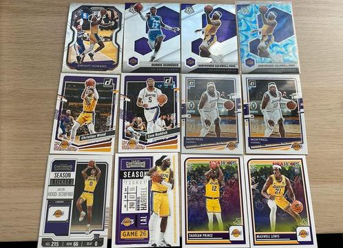 12 Los Angeles Lakers kaarten, Hobby en Vrije tijd, Stickers en Plaatjes, Nieuw, Ophalen of Verzenden