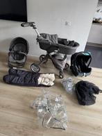 Stokke Xplory mélange Gray kinderwagen 3-in-1 Complete Set, Kinderen en Baby's, Kinderwagens en Combinaties, Ophalen, Zo goed als nieuw