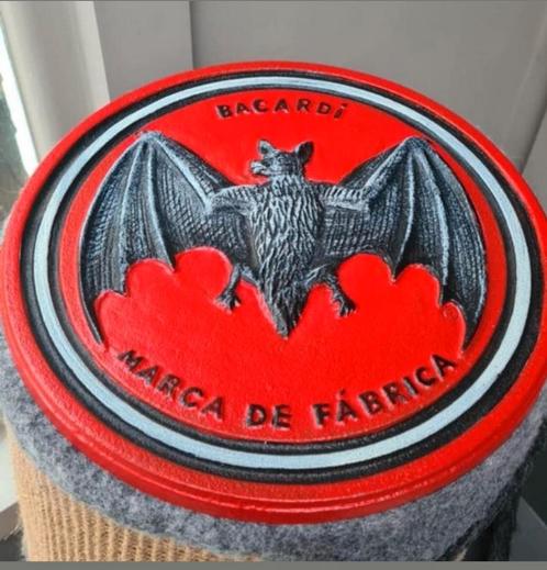 Bacardi limited edition gietijzer plaat, Verzamelen, Merken en Reclamevoorwerpen, Ophalen of Verzenden