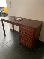Bureau hout, Huis en Inrichting, Ophalen, Zo goed als nieuw, Bureau