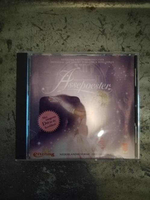 Musical Assepoester (met Do), Cd's en Dvd's, Cd's | Nederlandstalig, Zo goed als nieuw, Soundtrack of Musical, Verzenden