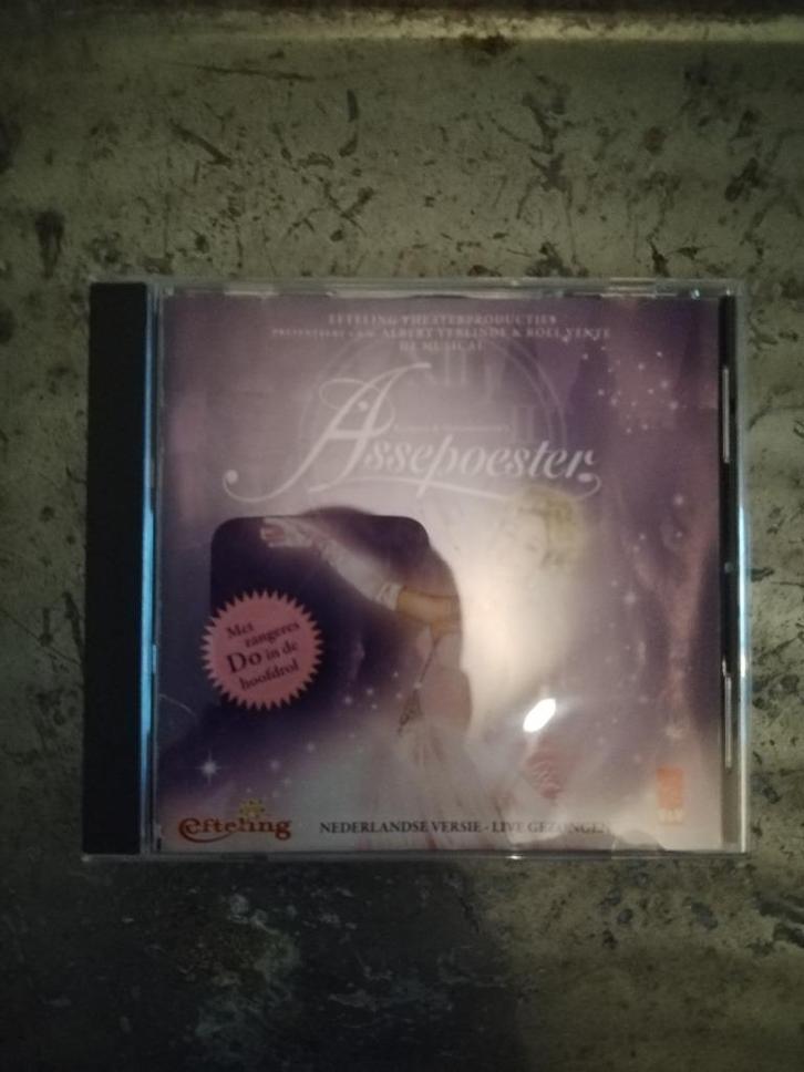 Musical Assepoester (met Do), Cd's en Dvd's, Cd's | Nederlandstalig, Zo goed als nieuw, Soundtrack of Musical, Verzenden