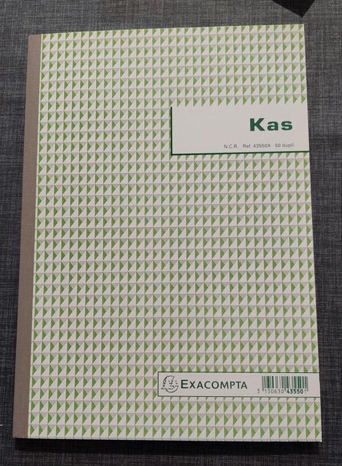 Exacompta kasboek 50 bladzijden dupli zelfkopierend, Diversen, Papierwaren, Nieuw, Ophalen of Verzenden