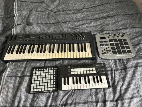 Midi instrumenten van novation en M-audio, Muziek en Instrumenten, Midi-apparatuur, Zo goed als nieuw, Ophalen