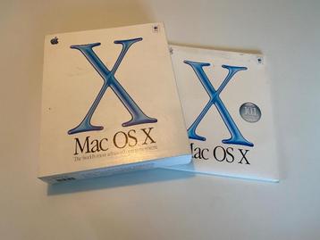 Original Mac OS X 10.0 Install CD Box, incl OS 9 & 10.1 Upgr