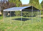 Hondenkennel | 4 x 4 meter | Met afdekzeil, Animaux & Accessoires, Accessoires pour chiens, Envoi, Neuf