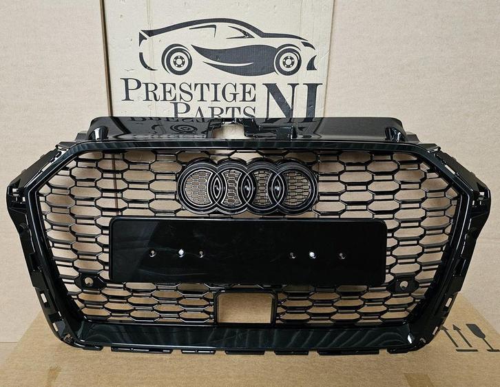 Grill AUDI A3 8V GRILLE RS3 LOOK ACC FACELIFT bj.2017-2021, Auto-onderdelen, Overige Auto-onderdelen, Nieuw, Herkomst onderdeel bekend