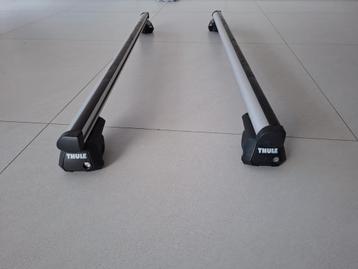THULE dakdragers volledige set, Autos : Divers, Porte-bagages, Enlèvement, Comme neuf