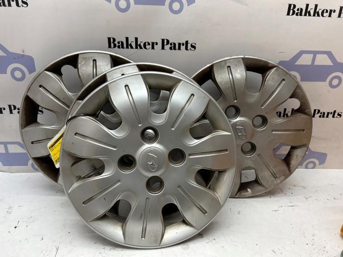 Wieldop set van een Hyundai I10, Auto-onderdelen, Banden en Velgen, Personenwagen, Gebruikt, 3 maanden garantie