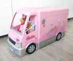 Barbie camper (vintage 2006) met openklapbaar zwembad, Ophalen, Gebruikt, Barbie