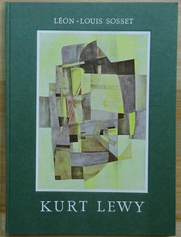 Kurt Lewy, monografie door Léon-Louis Sosset, 1964, Livres, Art & Culture | Arts plastiques, Comme neuf, Peinture et dessin, Enlèvement ou Envoi